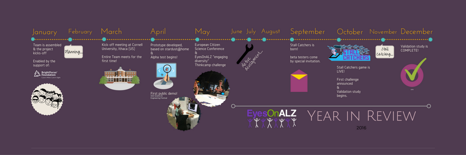 EyesOnALZ is 1! Here's our year in review