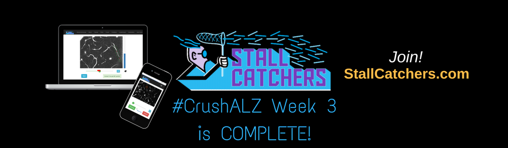 #CrushALZ Week 3 wrap up!