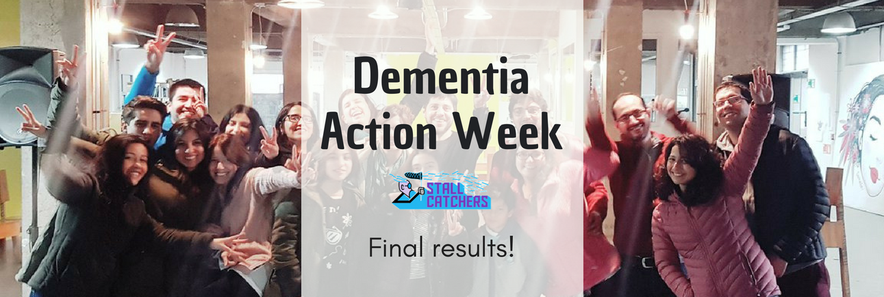 Final leaderboads of the Dementia Action Week Challenge