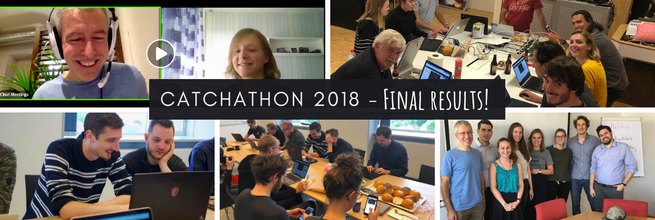 Catchathon 2018 concludes - THANKS TO ALL who participated! 💜