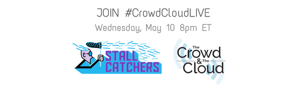 #CrowdCloudLIVE hangout to feature Stall Catchers players, Wednesday 8pm ET