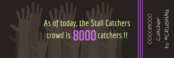 We're 8000 catchers !! 🎉