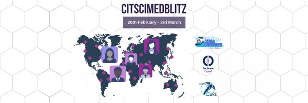 CitSciMedBlitz - a triple citizen science challenge!
