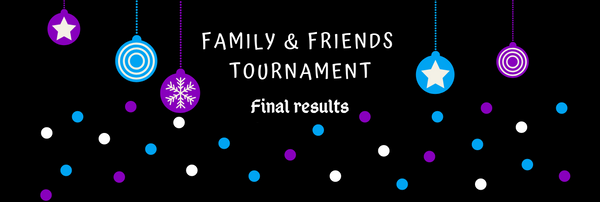 Family & Friends Tournament -- final results ! ❄♡❄